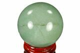 Polished Green Aventurine Sphere - China #116006-1